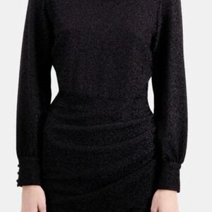 The Kooples Black Shimmer Dress / Size Medium / NWT / Never worn & $275 MSRP!